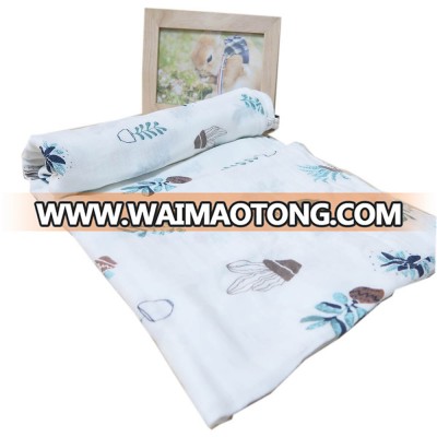 SuperSeed AG-0404 Good hand feeling cotton with bamboo Muslin baby blanket